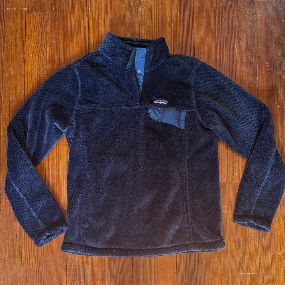 Patagonia Dark Blue Fleece Jacket